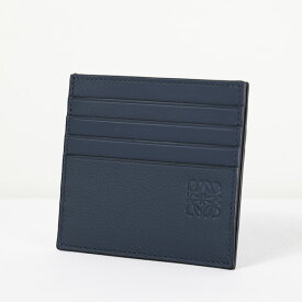 LOEWE ロエベ Open Plain Cardholder カードケース 名刺入れ カードホルダー アナグラムロゴ レザー 本革 メンズ C660W72X01