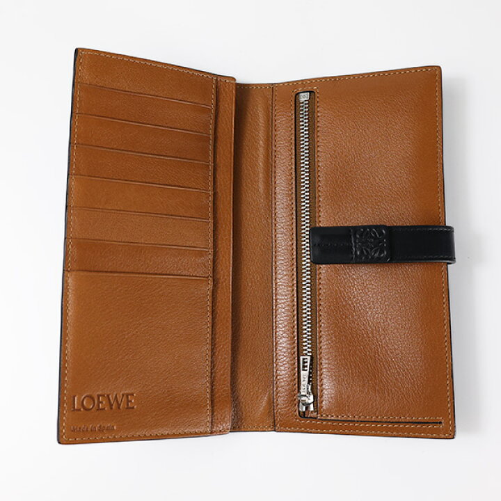 楽天市場】LOEWE ロエベ Large Vertical Wallet 長財布 二つ折り財布 