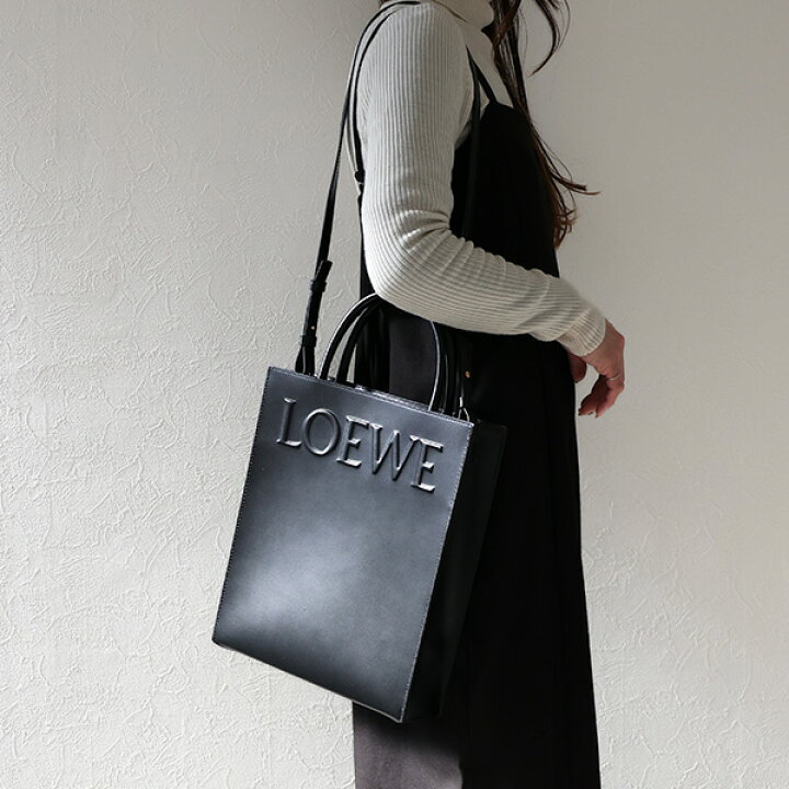 楽天市場】LOEWE ロエベ STANDARD A4 TOTE BAG トートバッグ ロゴ 本革  
