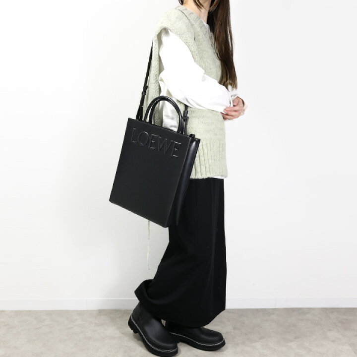 楽天市場】LOEWE ロエベ STANDARD A4 TOTE BAG トートバッグ ロゴ 本革 