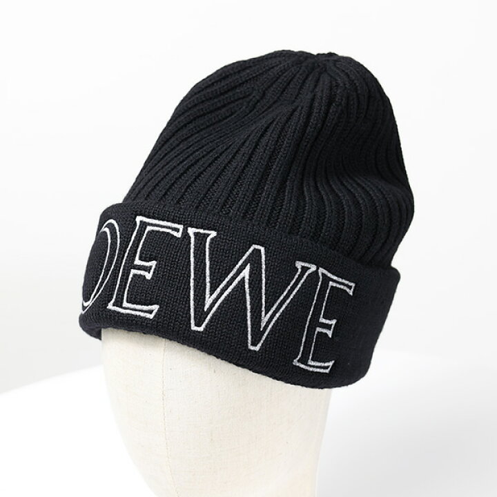 楽天市場】LOEWE ロエベ Wool Beanie ニット帽 ウール ビーニー  