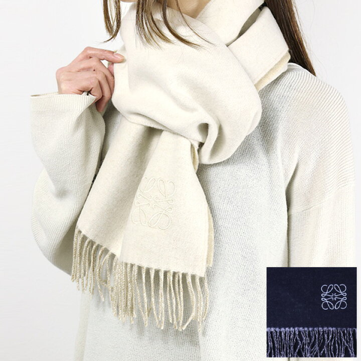 楽天市場】LOEWE ロエベ BICOLOR SCARF マフラー バイカラー - マフラー 
