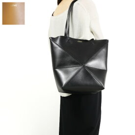 LOEWE ロエベ Puzzle Fold Tote Bag パズルフォルド トートバッグ パズルトート ミディアム 鞄 折りたたみ レザー 本革 レディース A657G50X01 1100