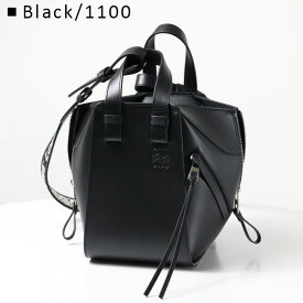 LOEWE ロエベ HAMMOCK BAG COMPACT ハンモックバッグ ハンドバッグ ショルダーバッグ クロスボディバッグ 2way 鞄 アナグラム レザー レディース A538H13X14 1100 3980