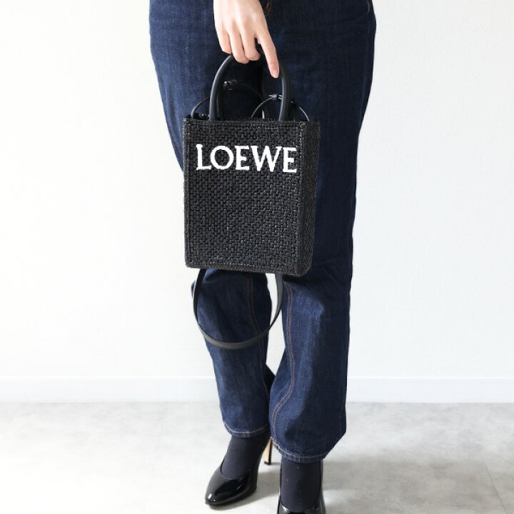 楽天市場】LOEWE ロエベ STANDARD TOTE A5 RAFIA スタンダード トート  