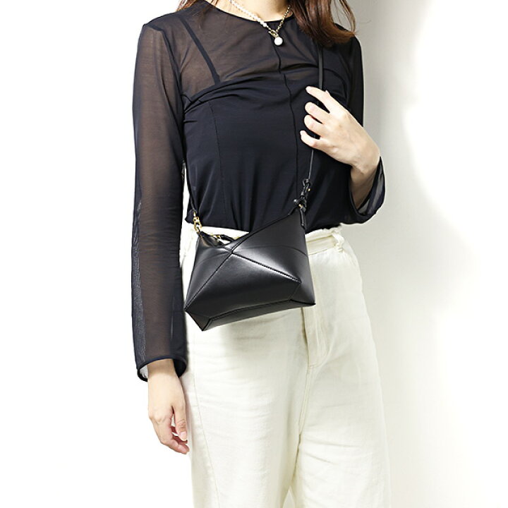 楽天市場】LOEWE ロエベ Puzzle Fold Pouch Bag パズルフォルド ポーチ 