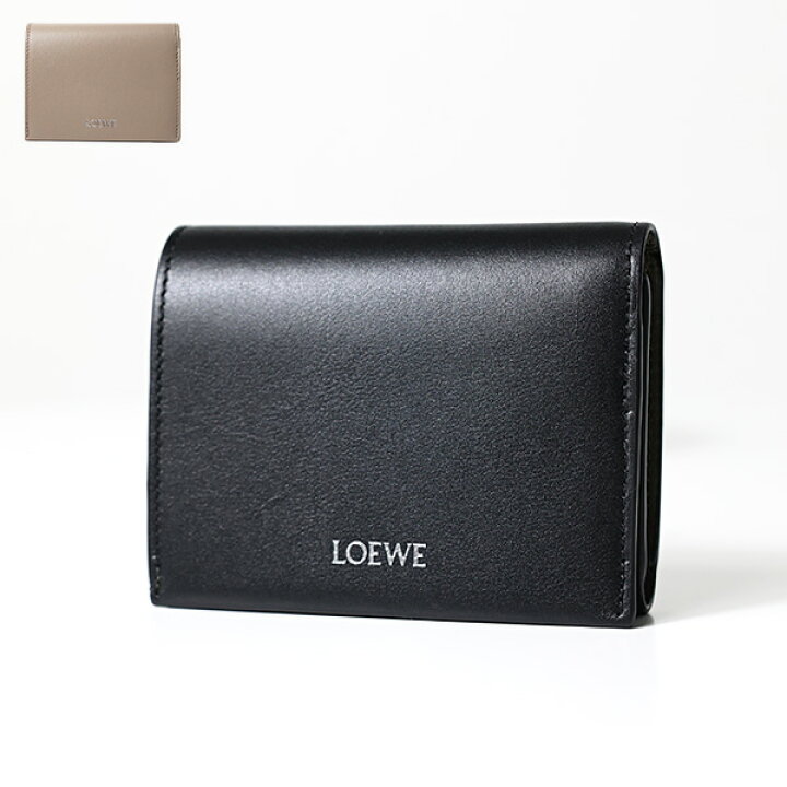 楽天市場】LOEWE ロエベ Logo Tri-Fold Zip Wallet トライフォールド 