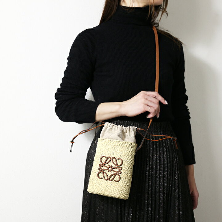 楽天市場】LOEWE ロエベ Square Pocket Shoulder Bag ショルダーバッグ 