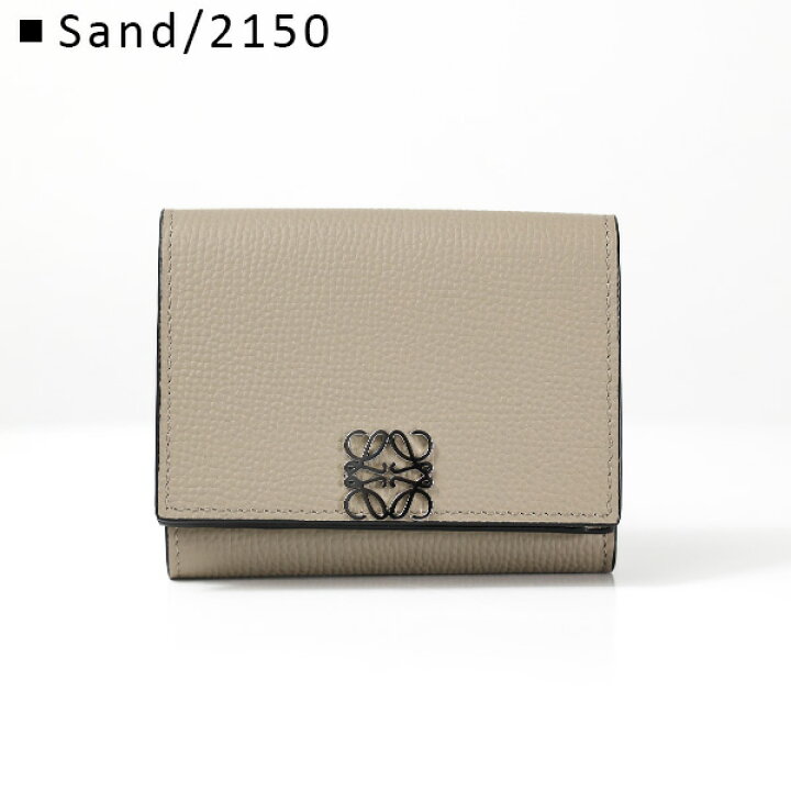 楽天市場】LOEWE ロエベ 三つ折り財布 Anagram Tri-Fold Wallet 