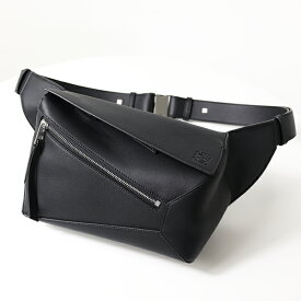 LOEWE ロエベ ボディバッグ Puzzle Edge Small Bumbag パズルエッジ スモール バムバッグ B510SEBX02 メンズ レザー クロスボディ アナグラム 鞄 LaG Onlinestore
