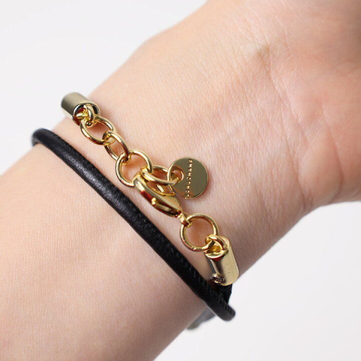 楽天市場】Longchamp ロンシャン Bracelet ブレスレット 二連 レザー 
