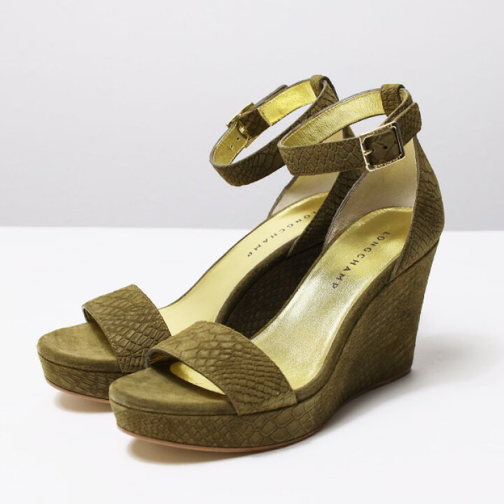楽天市場】Longchamp ロンシャン Strap Sandals サンダル  