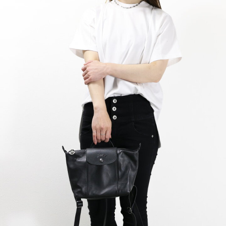 楽天市場】Longchamp ロンシャン Le Pliage Cuir Backpack リュック 