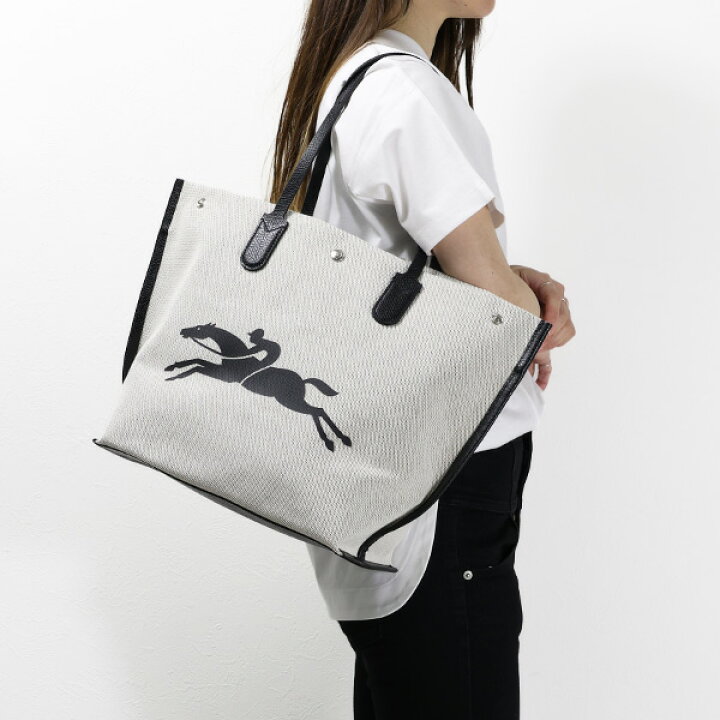 楽天市場】Longchamp ロンシャン Roseau Essential Toile Shopping Bag 