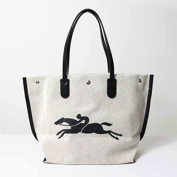 楽天市場】Longchamp ロンシャン Roseau Essential Toile Shopping Bag