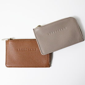 【5/31迄！SNSフォロワーさん限定 5％OFFクーポン発行中】Longchamp ロンシャン LE FOULONNE CARD HOLDER カードホルダー カードケース フラグメントケース コインケース 小銭入れ レザー レディース 30036021