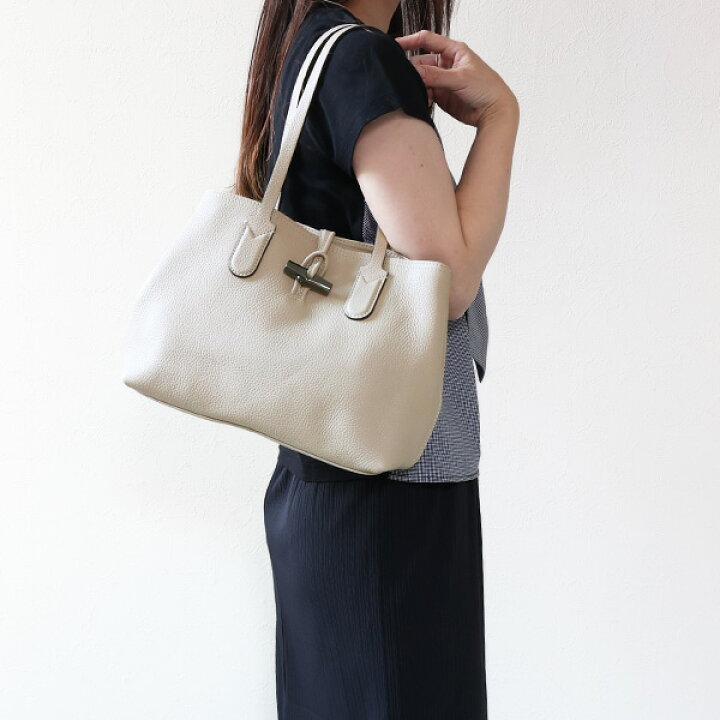 楽天市場】LONGCHAMP ロンシャン Roseau Essential M Tote Bag ロゾ  