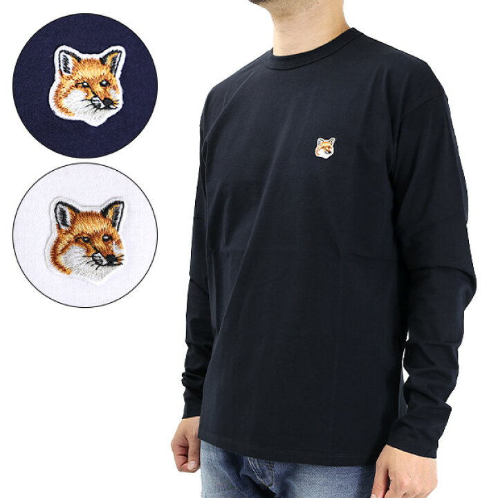 楽天市場】Maison Kitsune メゾンキツネ FOX HEAD PATCH Long Sleeve T 