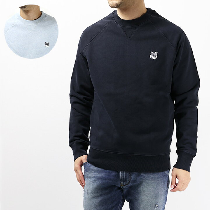 楽天市場】Maison Kitsune メゾンキツネ GREY FOX HEAD PATCH CLASSIC  