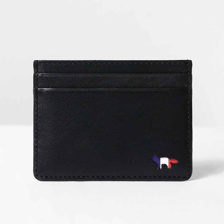 楽天市場】MAISON KITSUNE メゾンキツネ TRICOLOR FOX CARD HOLDER 