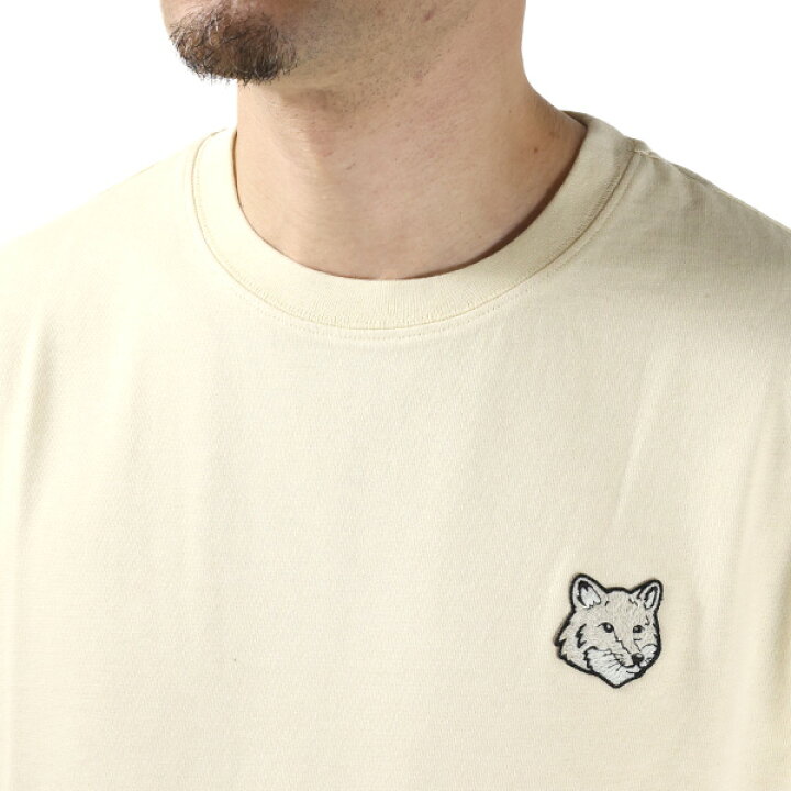 楽天市場】Maison Kitsune メゾンキツネ Bold Fax Head Patch Oversize  