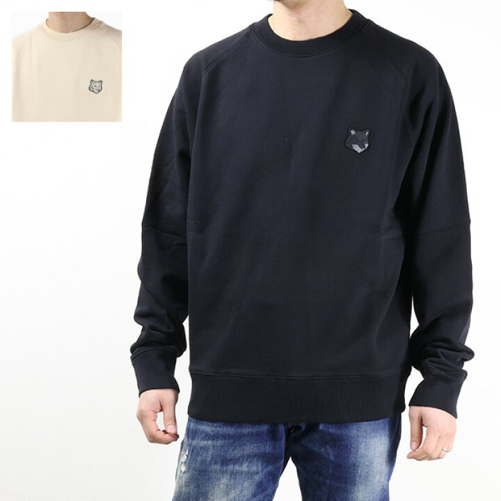 楽天市場】Maison Kitsune メゾンキツネ Bold Fax Head Patch Oversize 