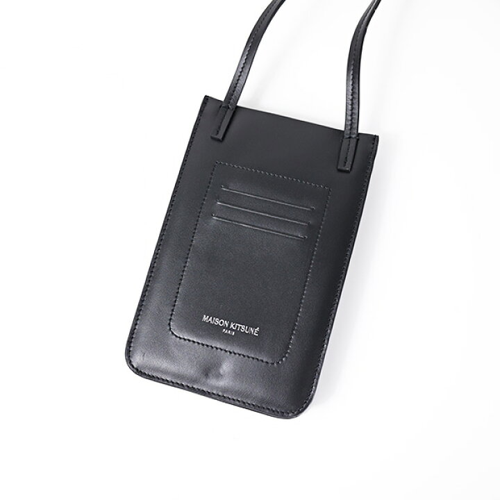 楽天市場】Maison Kitsune メゾンキツネ Fox Head Neck Pouch ネック 