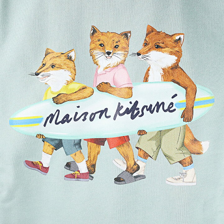 楽天市場】Maison Kitsune メゾンキツネ Surfing Foxes Comfort 