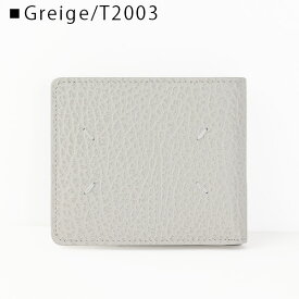 4/30迄！Instagramフォロワーさん限定クーポン発行中！Maison Margiela メゾンマルジェラ BI-FOLD WALLET 二つ折り財布 折りたたみ財布 コンパクト レザー 本革 ロゴ シンプル メンズ レディース ユニセックス SA1UI0016 P4455