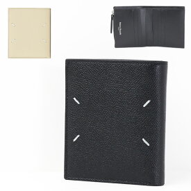 Maison Margiela メゾンマルジェラ Bi-Fold Wallet SA1UI0020 P4745 二つ折り財布 ミニ財布 レザー 本革 ステッチ シンプル モード メンズ