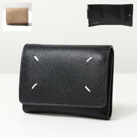 Maison Margiela メゾンマルジェラ Tri-Fold Wallet 三つ折り財布 折りたたみ財布 ミニ財布 スモール 4ステッチ レザー メンズ SA3UI0017 P4745