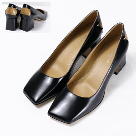 【5/31迄！SNSフォロワーさん限定 5％OFFクーポン発行中】Maison Margiela メゾンマルジェラ Court Shoes パンプス スクエアヒール 靴 エナメルレザー 本革 レディース S58WL0226 PS679 T8013