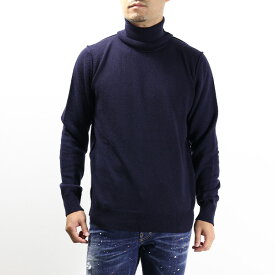 【5/31迄！SNSフォロワーさん限定 5％OFFクーポン発行中】Maison Margiela メゾンマルジェラ High-Neck Cashmere Sweater ニット セーター タートルネック 4ステッチ 長袖 エコカシミヤ メンズ SI1HA0010S17783