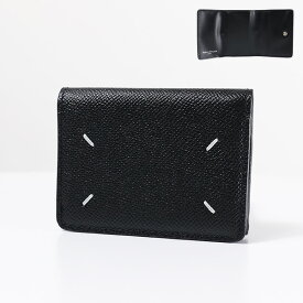 【5/31迄！SNSフォロワーさん限定 5％OFFクーポン発行中】Maison Margiela メゾン マルジェラ Tri-Fold Wallet 三つ折り財布 折りたたみ財布 ミニ財布 豆財布 4ステッチ レザー メンズ レディース ユニセックス SA2UI0005 P4745 T8013