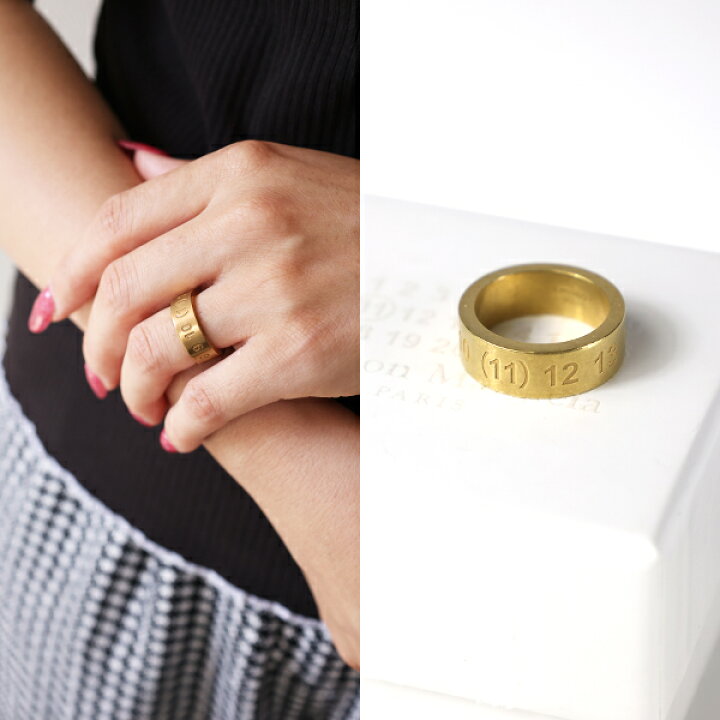 楽天市場】Maison Margiela メゾン マルジェラ リング Numerical Ring 