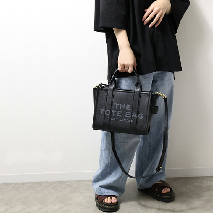 楽天市場】Marc Jacobs マークジェイコブス The Leather Mini Tote Bag 