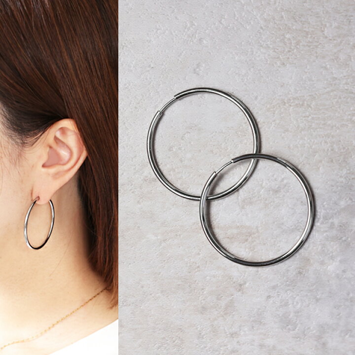 楽天市場】Maria Black マリアブラック フープピアス Senorita 35 Hoop 