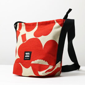 【5/31迄！SNSフォロワーさん限定 5％OFFクーポン発行中】Marimekko マリメッコ Iltanen Pieni Unikko Shoulder Bag ショルダーバッグ クロスボディバッグ 鞄 キャンバス コットン ウニッコ レディース 091442 836