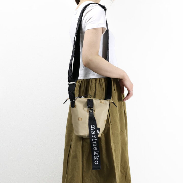 楽天市場】Marimekko マリメッコ ESSENTIAL M LOGO BUCKET BAG 
