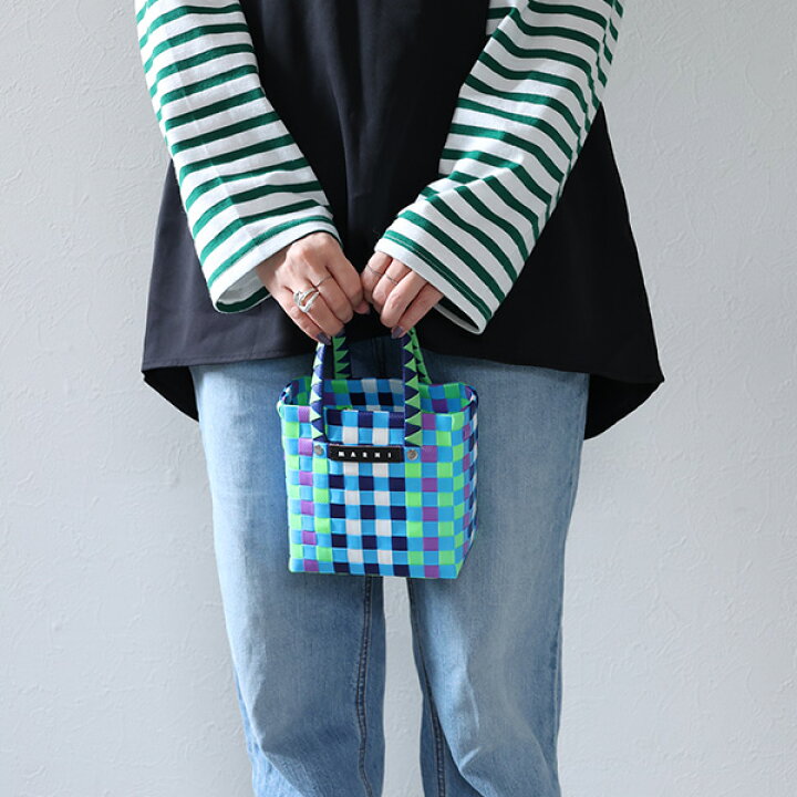 楽天市場】MARNI KIDS マルニ MICRO BASKET BAG バスケットバッグ かご  