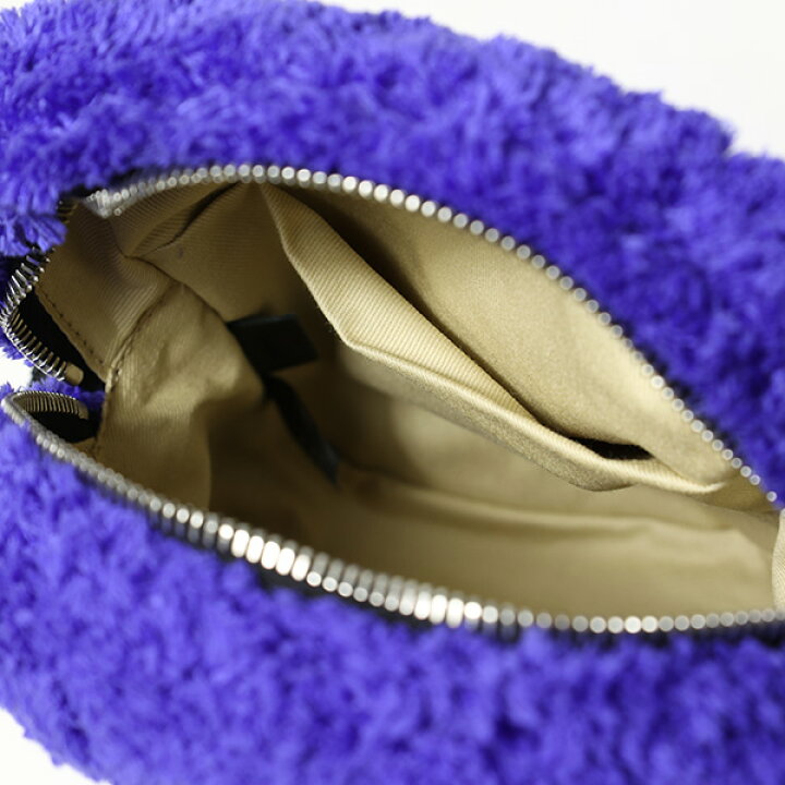 楽天市場】MARNI マルニ Logo Strap Fleece Shoulder Bag ロゴ  