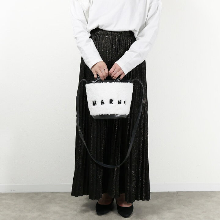 楽天市場】MARNI マルニ Tropicalia Fleece Bucket Bag フリース 