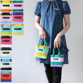 【5/31迄！SNSフォロワーさん限定 5％OFFクーポン発行中】MARNI KIDS マルニ MICRO BASKET BAG バスケットバッグ かごバッグ ハンドバッグ 鞄 ロゴタグ マルチカラー キッズ 女の子 大人も可 M00816 M00IW