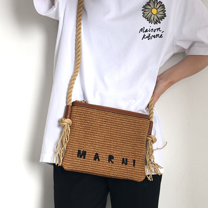 楽天市場】MARNI マルニ MARCEL Small Shoulder Bag ショルダーバッグ 