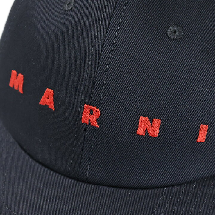 楽天市場】MARNI マルニ Logo Baseball Cap ベースボールキャップ 