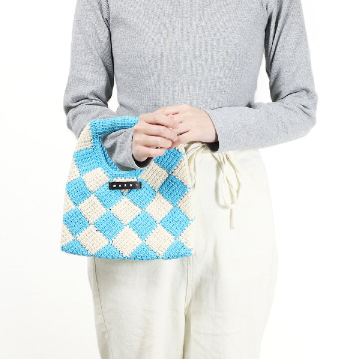 楽天市場】MARNI マルニ DIAMOND CROCHET BAGS クロシェバッグ 