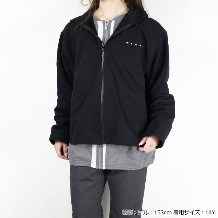 楽天市場】MARNI マルニ Zip Up Hoodie ジップパーカー フーディー 