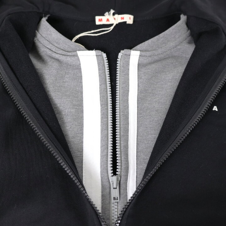 楽天市場】MARNI マルニ Zip Up Hoodie ジップパーカー フーディー 