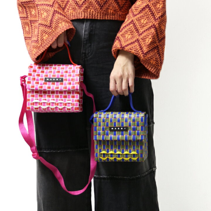 楽天市場】MARNI マルニ キッズ ショルダーバッグ JOY BAG MICRO 