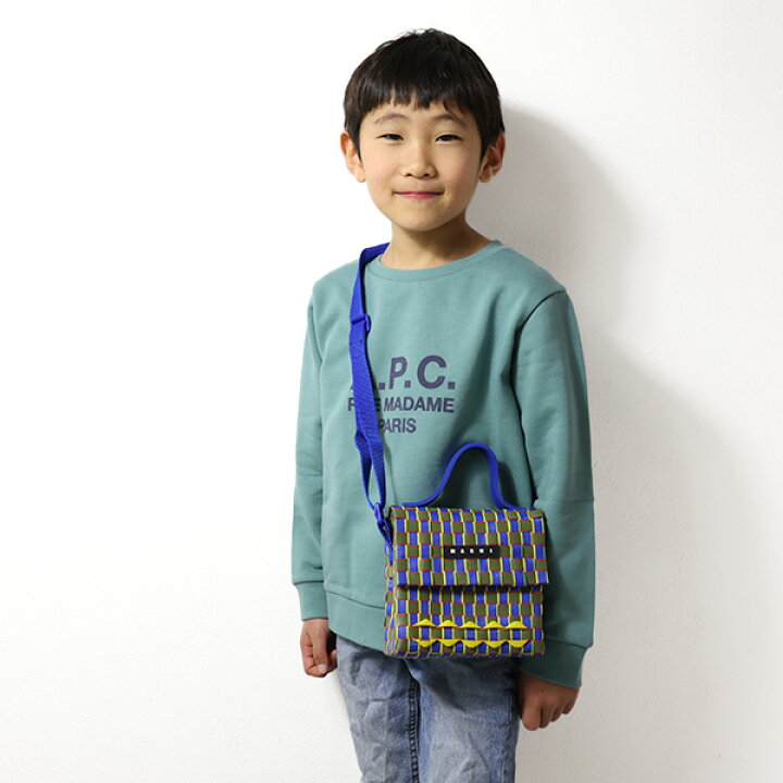 楽天市場】MARNI マルニ キッズ ショルダーバッグ JOY BAG MICRO 